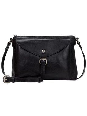 Patricia Nash Avellino Small Leather Crossbody Bag Adjustable Strap & Buckle Det